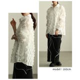 ひらりと揺れる立体ハニカムシアーシャツ レディース ファッション | Sawa a la mode | 詳細画像9