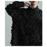 ひらりと揺れる立体ハニカムシアーシャツ レディース ファッション | Sawa a la mode | 詳細画像14