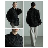 ひらりと揺れる立体ハニカムシアーシャツ レディース ファッション | Sawa a la mode | 詳細画像19