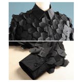 ひらりと揺れる立体ハニカムシアーシャツ レディース ファッション | Sawa a la mode | 詳細画像23