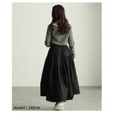 シルエットで魅せるパネル切替変形ギャザースカート レディース ファッション | Sawa a la mode | 詳細画像12 