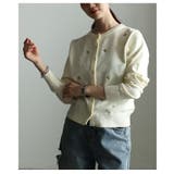 気分華やぐミニ刺繍クルーネックカーディガン レディース トップス | Sawa a la mode | 詳細画像8 