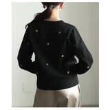 気分華やぐミニ刺繍クルーネックカーディガン レディース トップス | Sawa a la mode | 詳細画像18 