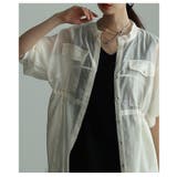 軽やかな風をはらむウエストドロストシアーロングシャツ レディース ファッション | Sawa a la mode | 詳細画像8 