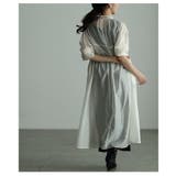 軽やかな風をはらむウエストドロストシアーロングシャツ レディース ファッション | Sawa a la mode | 詳細画像9 