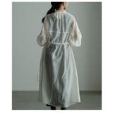 軽やかな風をはらむウエストドロストシアーロングシャツ レディース ファッション | Sawa a la mode | 詳細画像19 