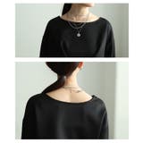 シルエットを操るフロントファスナー2WAYプルオーバー レディース トップス | Sawa a la mode | 詳細画像5 