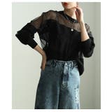 透け感で魅せるシアードッキングプルオーバー レディース トップス | Sawa a la mode | 詳細画像8 