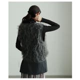 重ねて楽しむツイルジレ＆チュールジレアンサンブル レディース ファッション | Sawa a la mode | 詳細画像7 