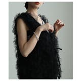 重ねて楽しむツイルジレ＆チュールジレアンサンブル レディース ファッション | Sawa a la mode | 詳細画像17 