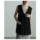 重ねて楽しむツイルジレ＆チュールジレアンサンブル レディース ファッション | Sawa a la mode | 詳細画像18 