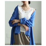 重ねるだけで華やぐ前後2WAYレースネックタンクトップ レディース トップス | Sawa a la mode | 詳細画像2 