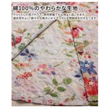 レトロに咲く大人のフラワーコットンチュニック レディース トップス | Sawa a la mode | 詳細画像11 