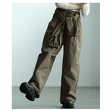 着こなし変えるウエスト巻き2wayワイドジョガーパンツ レディース ファッション | Sawa a la mode | 詳細画像19