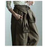 着こなし変えるウエスト巻き2wayワイドジョガーパンツ レディース ファッション | Sawa a la mode | 詳細画像21