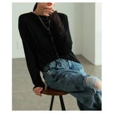 肩肘張らず洒落るチュールレイヤード風異素材カットソー レディース ファッション | Sawa a la mode | 詳細画像10