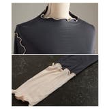 女性らしさ宿る配色スリーブメロウパイピングカットソー レディース ファッション | Sawa a la mode | 詳細画像23