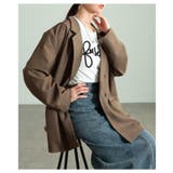 トレンド感溢れるオーバーダブルテーラードジャケット レディース ファッション | Sawa a la mode | 詳細画像14