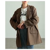 トレンド感溢れるオーバーダブルテーラードジャケット レディース ファッション | Sawa a la mode | 詳細画像17
