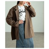 トレンド感溢れるオーバーダブルテーラードジャケット レディース ファッション | Sawa a la mode | 詳細画像20