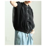 ふんわり包み込むオーガンジーバルーンシルエットブラウス レディース ファッション | Sawa a la mode | 詳細画像4 