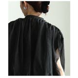 ふんわり包み込むオーガンジーバルーンシルエットブラウス レディース ファッション | Sawa a la mode | 詳細画像20 