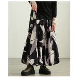 存在感引き立つペイント柄タックバルーンスカート レディース ファッション | Sawa a la mode | 詳細画像18 