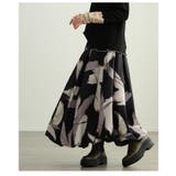 存在感引き立つペイント柄タックバルーンスカート レディース ファッション | Sawa a la mode | 詳細画像20 
