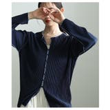 コーデが華やぐステッチパイピングプリーツカーディガン レディース ファッション | Sawa a la mode | 詳細画像9