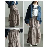 遊び心漂うチェック柄アシンメトリードロストスカート レディース ファッション | Sawa a la mode | 詳細画像17 