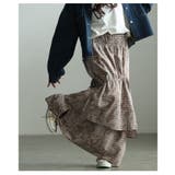 遊び心漂うチェック柄アシンメトリードロストスカート レディース ファッション | Sawa a la mode | 詳細画像18 