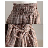 遊び心漂うチェック柄アシンメトリードロストスカート レディース ファッション | Sawa a la mode | 詳細画像23 