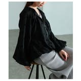 甘すぎない大人のフロッキードットブルゾン レディース アウター | Sawa a la mode | 詳細画像12 