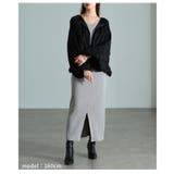 甘すぎない大人のフロッキードットブルゾン レディース アウター | Sawa a la mode | 詳細画像13 