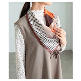 コーデを格上げするクラシックパターンスクエアスカーフ レディース 小物 | Sawa a la mode | 詳細画像4 