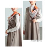 コーデを格上げするクラシックパターンスクエアスカーフ レディース 小物 | Sawa a la mode | 詳細画像10 