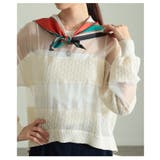 コーデを格上げするクラシックパターンスクエアスカーフ レディース 小物 | Sawa a la mode | 詳細画像15 