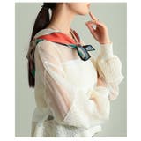 コーデを格上げするクラシックパターンスクエアスカーフ レディース 小物 | Sawa a la mode | 詳細画像19 