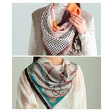 コーデを格上げするクラシックパターンスクエアスカーフ レディース 小物 | Sawa a la mode | 詳細画像20 