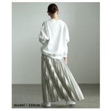 華やかに煌めくメタリックプリーツフレアロングスカート レディース ファッション | Sawa a la mode | 詳細画像11 