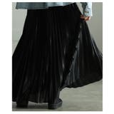 華やかに煌めくメタリックプリーツフレアロングスカート レディース ファッション | Sawa a la mode | 詳細画像21 