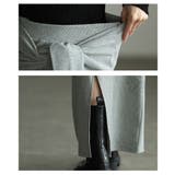 お洒落好き必見！一体スリーブ腰巻風カットリブナロースカート レディース ファッシ… | Sawa a la mode | 詳細画像5 