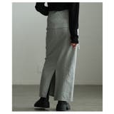 お洒落好き必見！一体スリーブ腰巻風カットリブナロースカート レディース ファッシ… | Sawa a la mode | 詳細画像7 