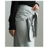 お洒落好き必見！一体スリーブ腰巻風カットリブナロースカート レディース ファッシ… | Sawa a la mode | 詳細画像8 