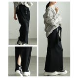 お洒落好き必見！一体スリーブ腰巻風カットリブナロースカート レディース ファッシ… | Sawa a la mode | 詳細画像19 