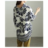 大胆柄で魅せるアフリカン柄キーネックチュニック レディース トップス | Sawa a la mode | 詳細画像9