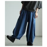 今っぽバランス描く立体コクーンシルエットワイドパンツ レディース ファッション | Sawa a la mode | 詳細画像17