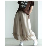若見えするフリルラインバルーンシルエットスカート レディース ファッション | Sawa a la mode | 詳細画像19 