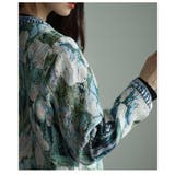 フラワージャガードデニムジャケット レディース ファッション | Sawa a la mode | 詳細画像20