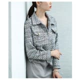 一瞬で格上げするパフスリーブツイードジャケット レディース ファッション | Sawa a la mode | 詳細画像7